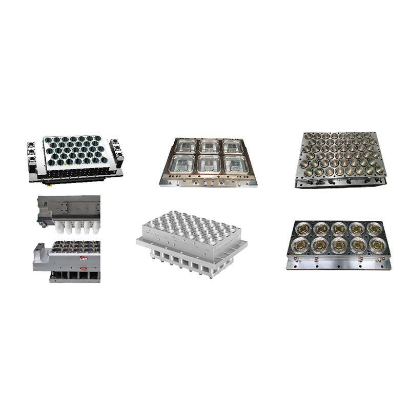 Hőformáló műanyag csészék/tányérok/tartályok/dobozok/fedő penész