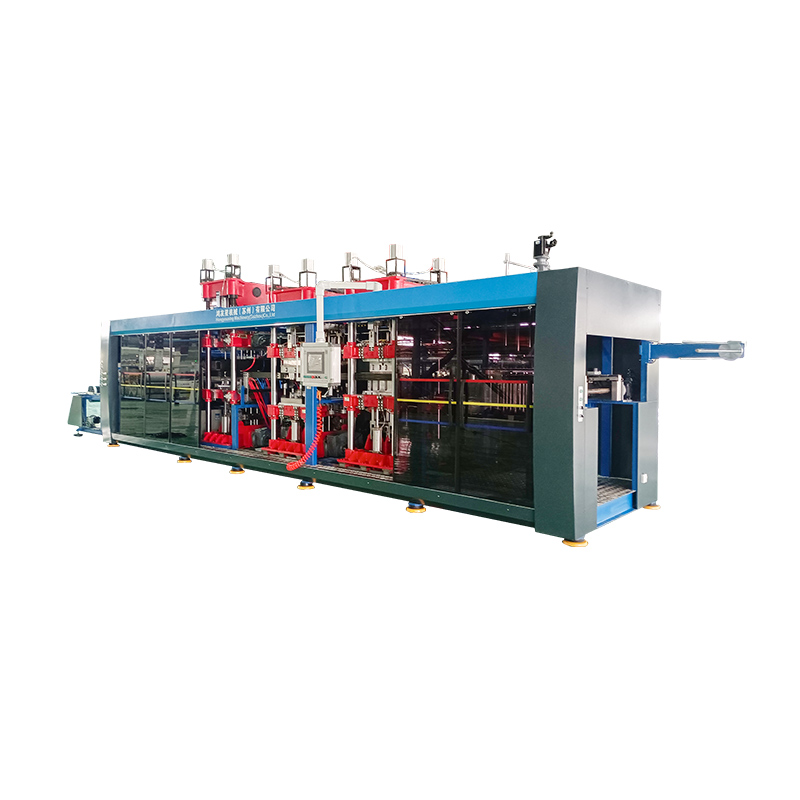 Hyx 7185-4 Teljes-automatikus 4 állomás termoformáló gép
